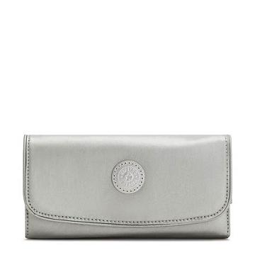 Kipling Money Land Metallic Snap Cüzdan Gümüş | TR 1430BE